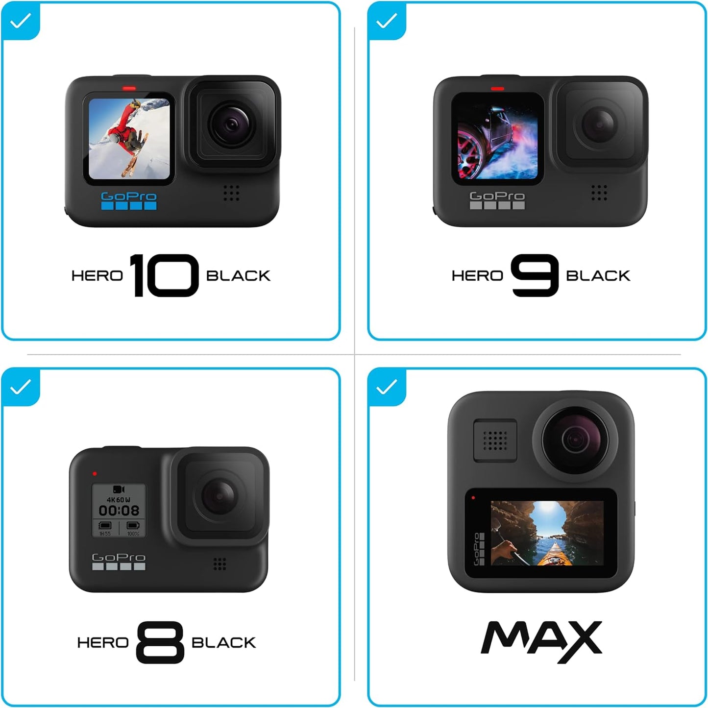 GoPro AGTSM-001 Handlebar/Seatpost/Pole Camera Mount