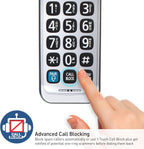 Panasonic KX-TGD892S Cordless Phone Bluetooth, Talking Caller ID