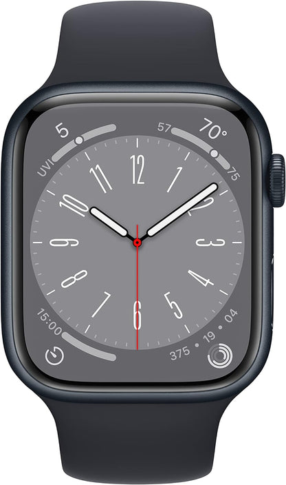 Apple MNUL3LL/A Watch Series 8: GPS, 45mm (Renewed Premium)