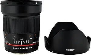Rokinon RK24M-MFT 24mm f/1.4 MFT Wide Angle Lens