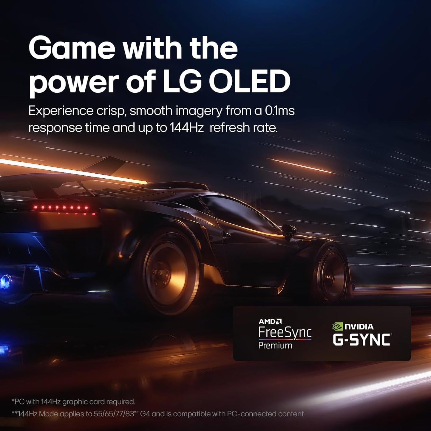 LG OLED83G4WUA 83-Inch OLED evo 4K Smart TV 2024