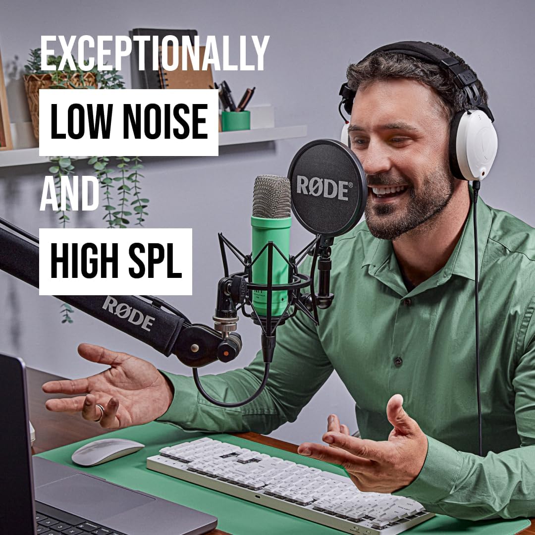 Rode NT1SIGNATUREGREEN Signature Series Condenser Microphone