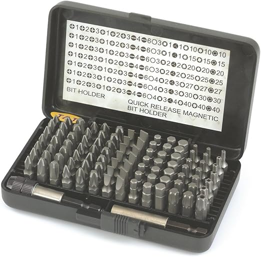 Hitachi 754000 100 Piece Assorted Screwdriver Bit Set — main product image