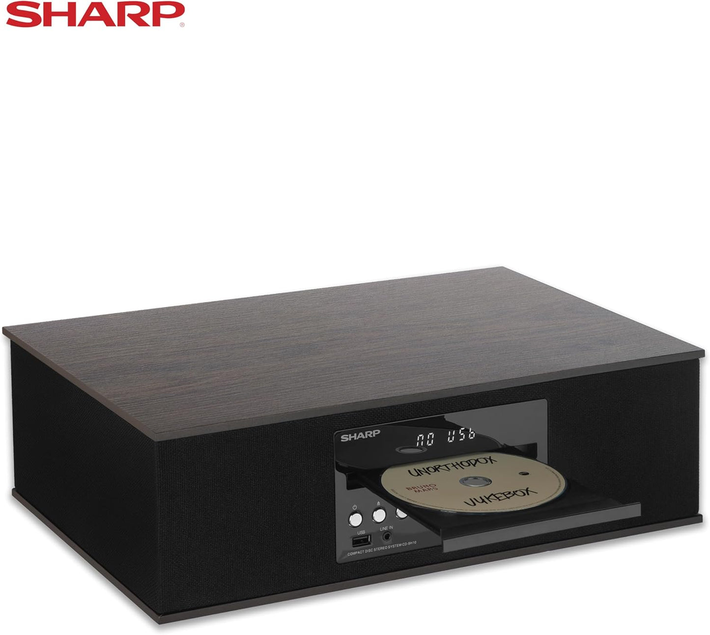 Sharp CD-BH10 Retro Bluetooth Micro Component System