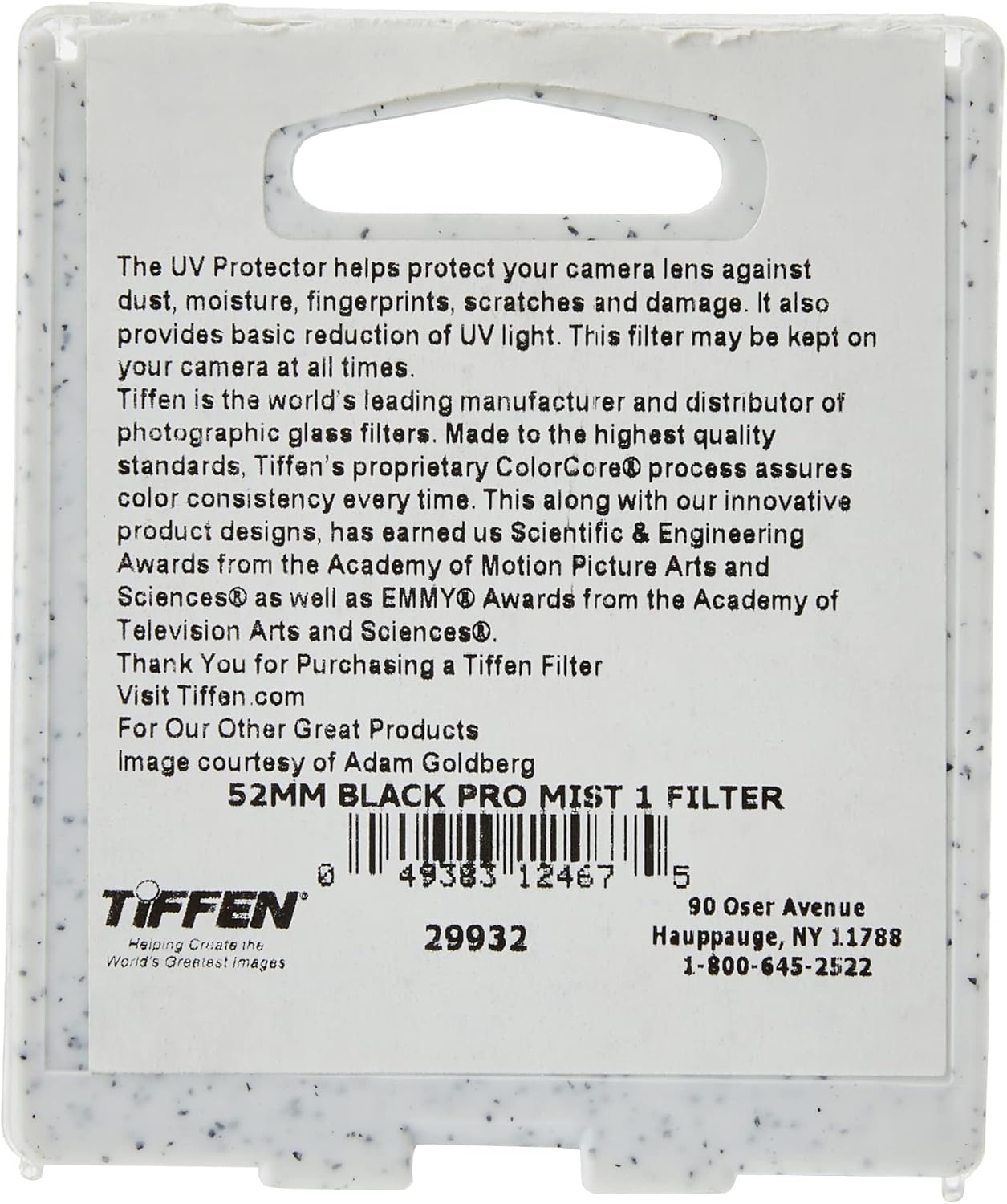 Tiffen 52BPM1 52mm Black Pro-Mist 1 Diffusion Filter