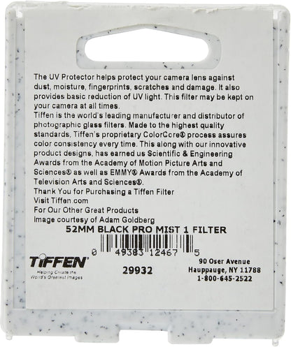 Tiffen 52BPM1 52mm Black Pro-Mist 1 Diffusion Filter