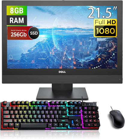 Dell 5250 OptiPlex All-in-One Desktop - Renewed