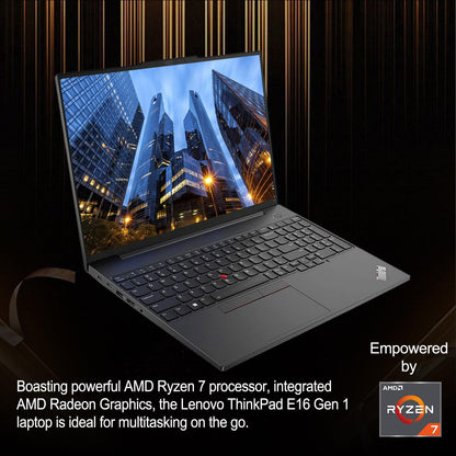 Lenovo ThinkPad E16 Ryzen 7 Business Laptop 40GB 1TB