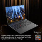 Lenovo ThinkPad E16 Ryzen 7 Business Laptop 40GB 2TB SSD