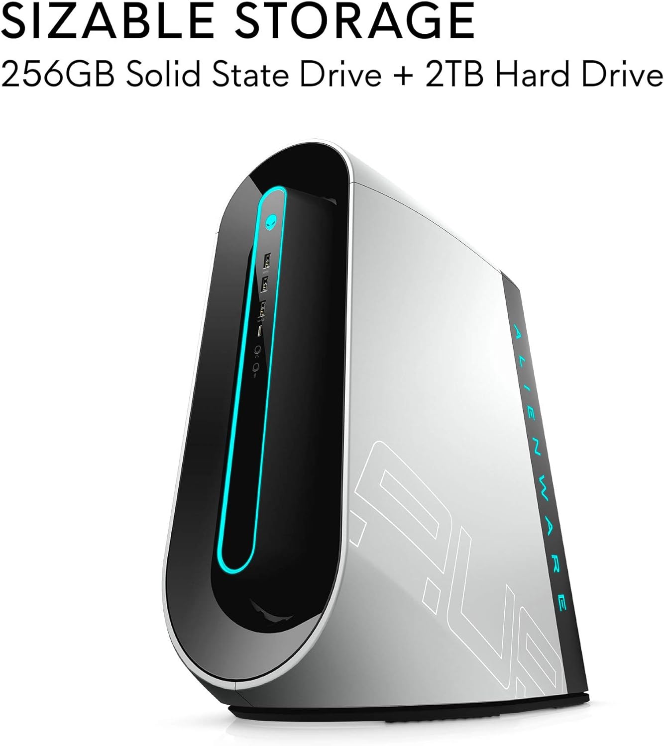 Alienware AWAUR9-7674WHT-PUS Aurora R9 Gaming Desktop RTX 2080 Super