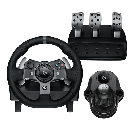 Logitech G920 Racing Wheel and Shifter Bundle