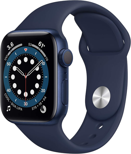 Apple MG143LL/A-cr Watch Series 6 40mm Blue (Renewed)
