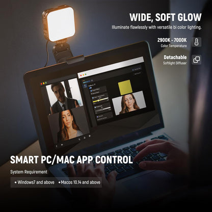 Neewer 10102594 LED Streaming Light Webcam