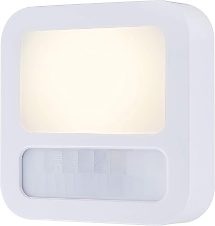 GE 40865 LED Motion Sensor Dusk-to-Dawn Night Light