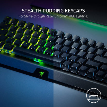 Razer RZ03-05150200-R3U1 BlackWidow V4 Mini Wireless Gaming Keyboard