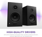 NZXT AP-SPKB2-US Relay PC Gaming Desktop Speakers