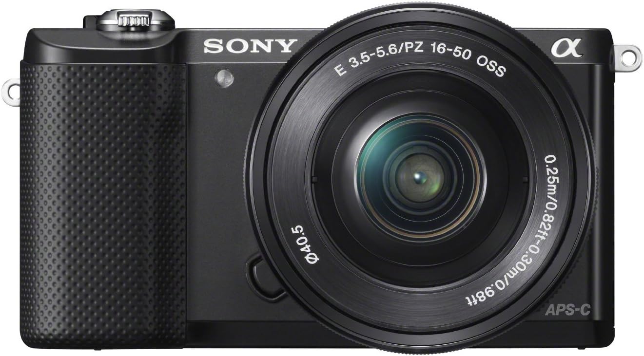Sony ILCE5000L/B Alpha a5000 Mirrorless Camera with 16-50mm Lens