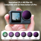 Neewer 10102940 DJI Osmo Action 5/4 ND Filter Kit