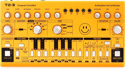 Behringer TD-3 Yellow Analog Bass Synthesizer