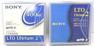Sony 8541704529 LTO-2 Ultrium 200GB/400GB Data Tape Cartridge