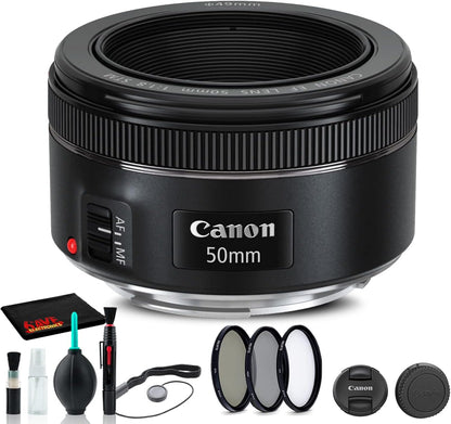 Canon 0570C002 EF 50mm f/1.8 STM Lens - Renewed