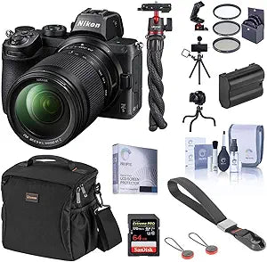 Nikon Z5 Mirrorless Camera 24-200mm VR Lens Bundle