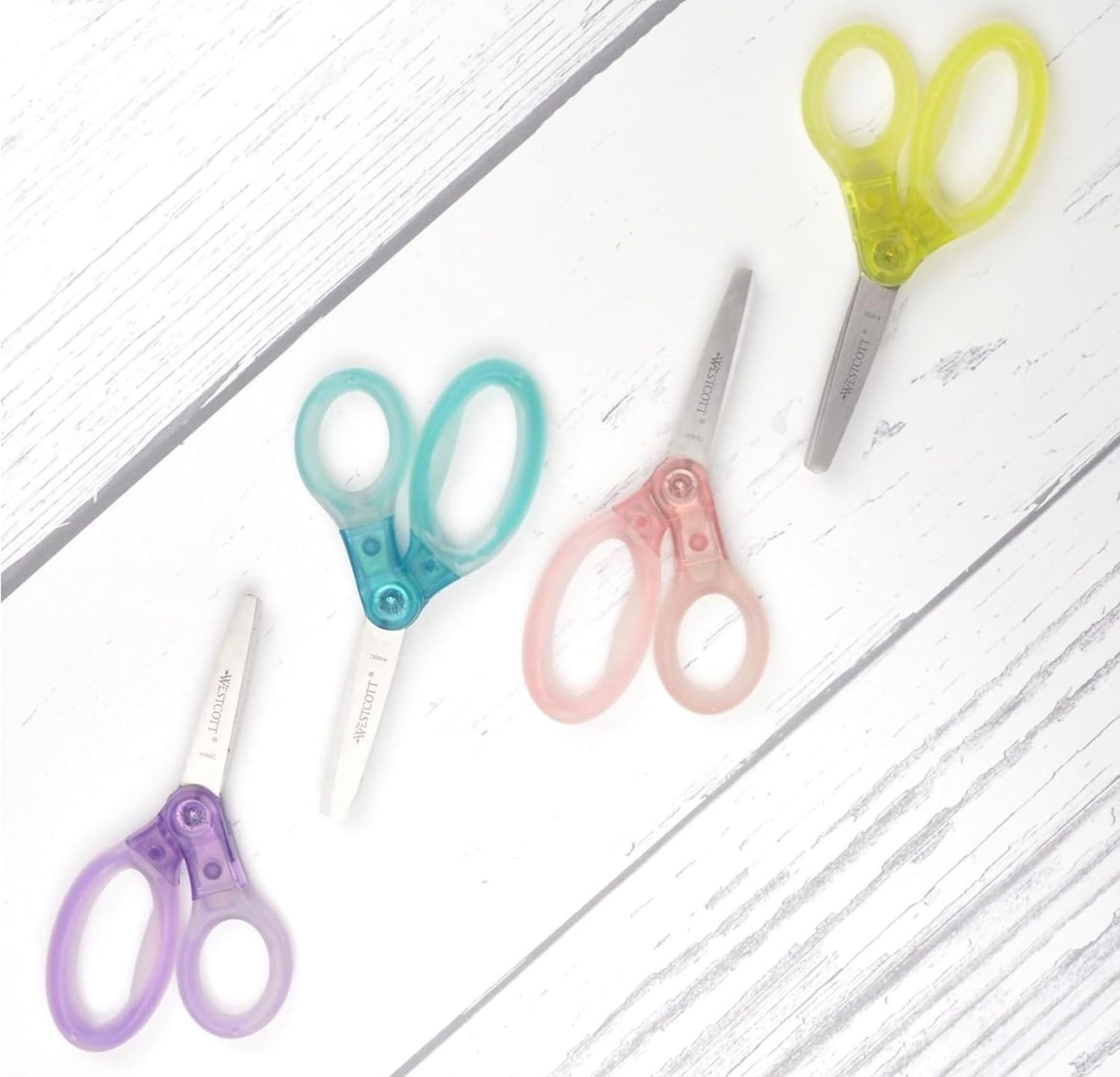 Westcott Jellies Kids' Scissors, 5", Assorted Colors