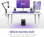 NZXT AP-SUB80-US Relay PC Gaming Subwoofer - Powerful Bass