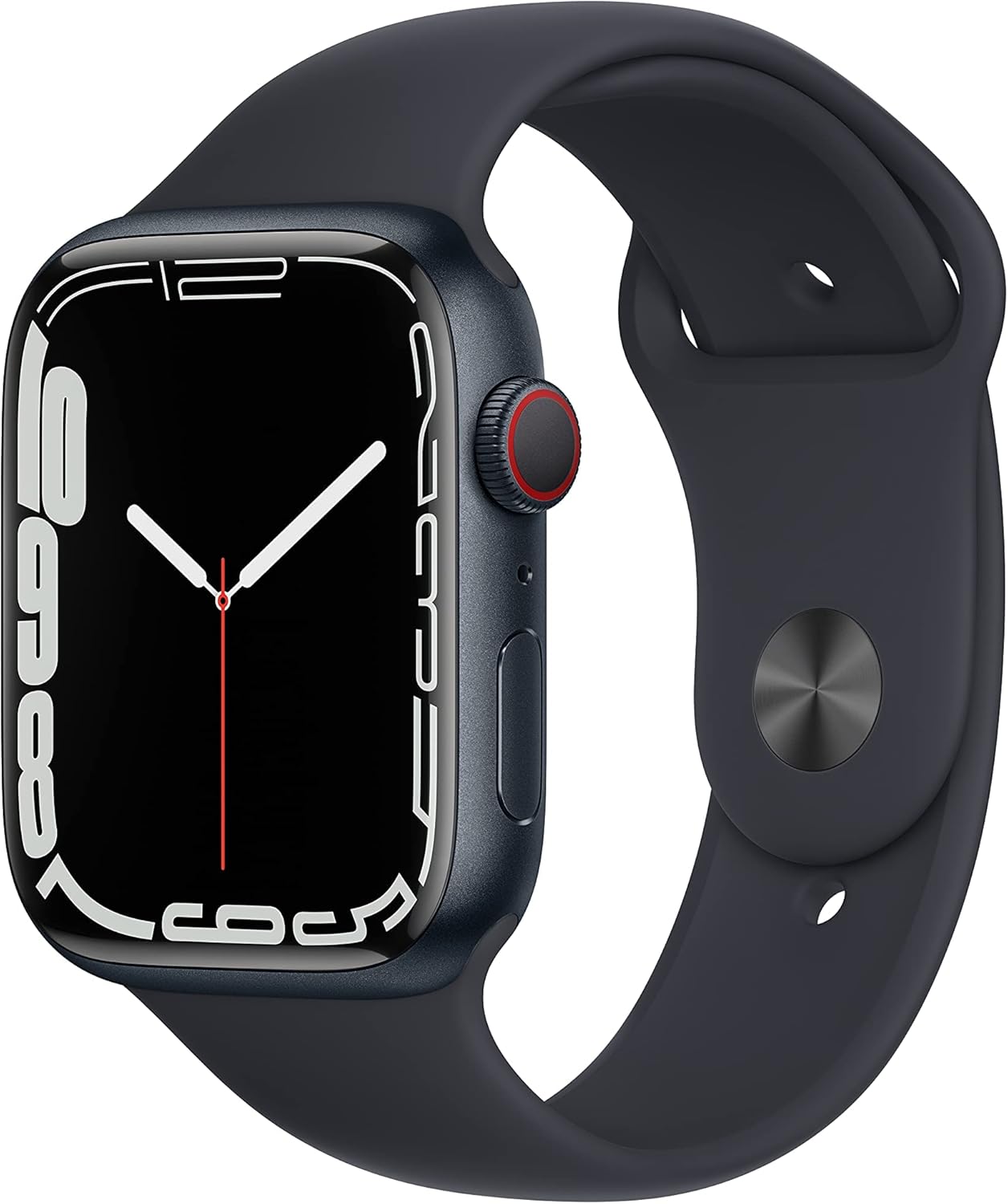 Apple MKJ73LL/A Watch Series 7 GPS + Cellular 45MM Renewed