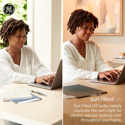 GE 93129184 Sun Filled 60W LED Bulb - Soft White