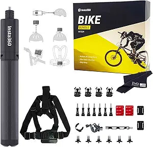 Insta360 Bike Bundle with 2-in-1 Selfie Stick
