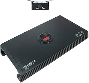 Gravity GR1400.2 2-Channel Car Amplifier - 2800W, 2 Ohm Stable