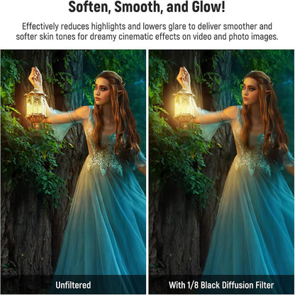 Neewer 10102361 4"x5.65" Black Diffusion Mist Filter