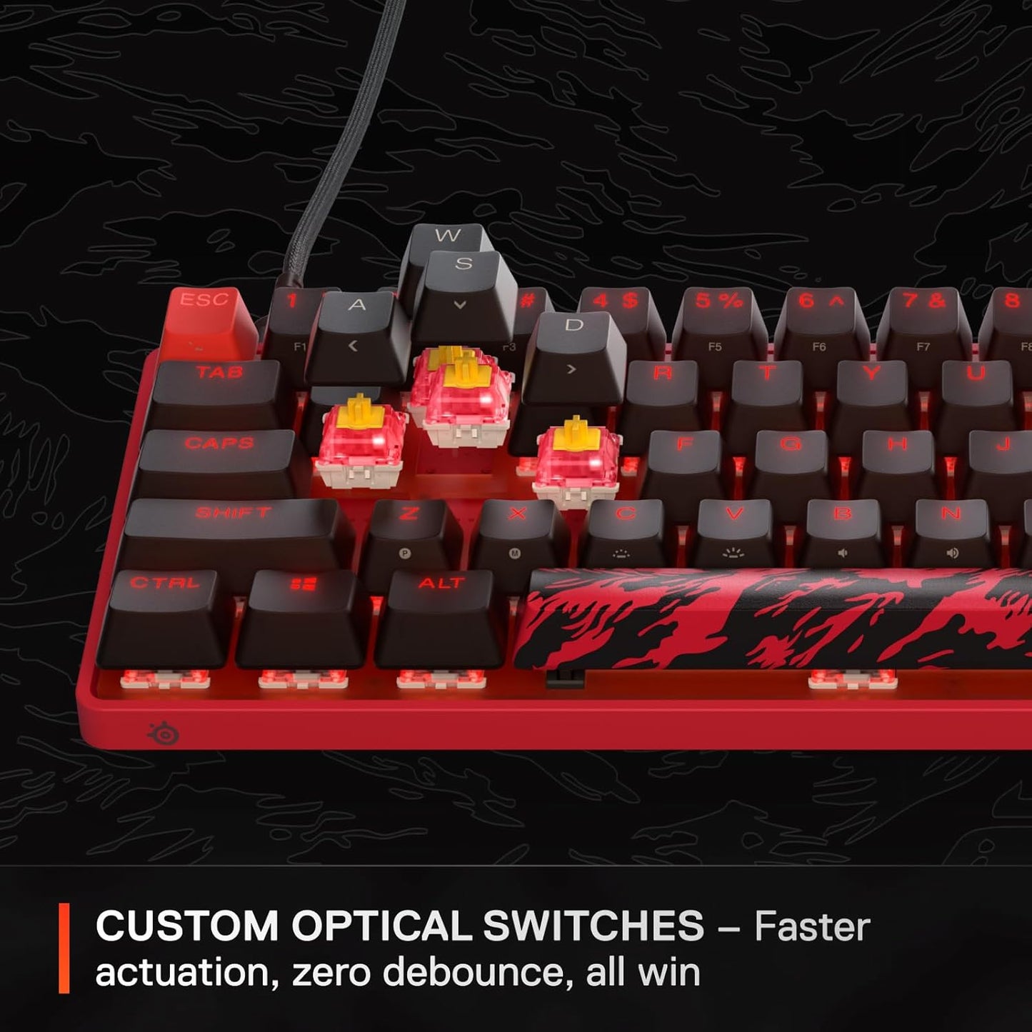 SteelSeries 64853 Apex 9 Mini Faze Clan Edition Keyboard