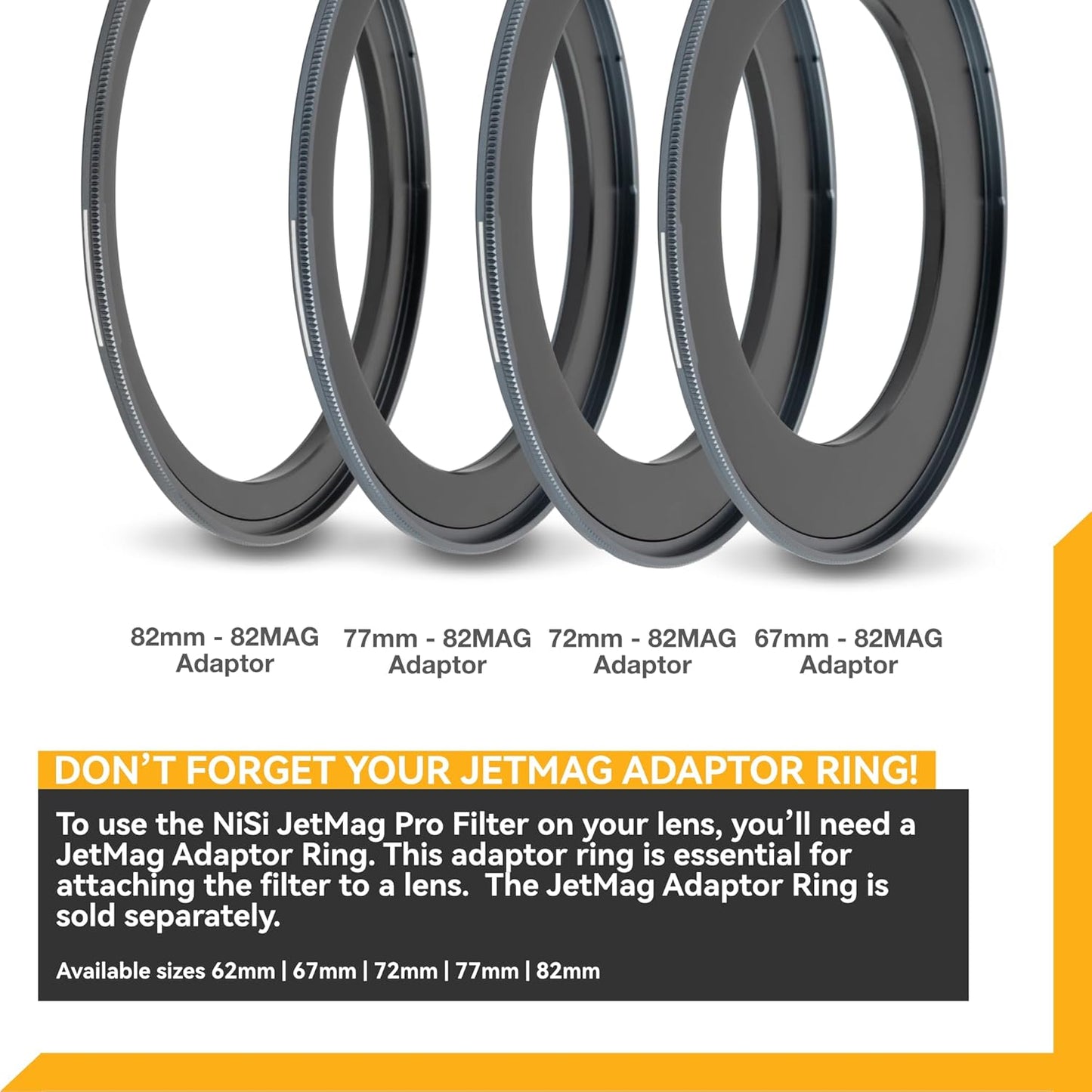 NiSi JetMag Pro 82MAG True Color CPL Magnetic Filter