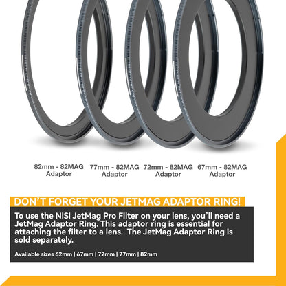 NiSi JetMag Pro 82MAG True Color CPL Magnetic Filter