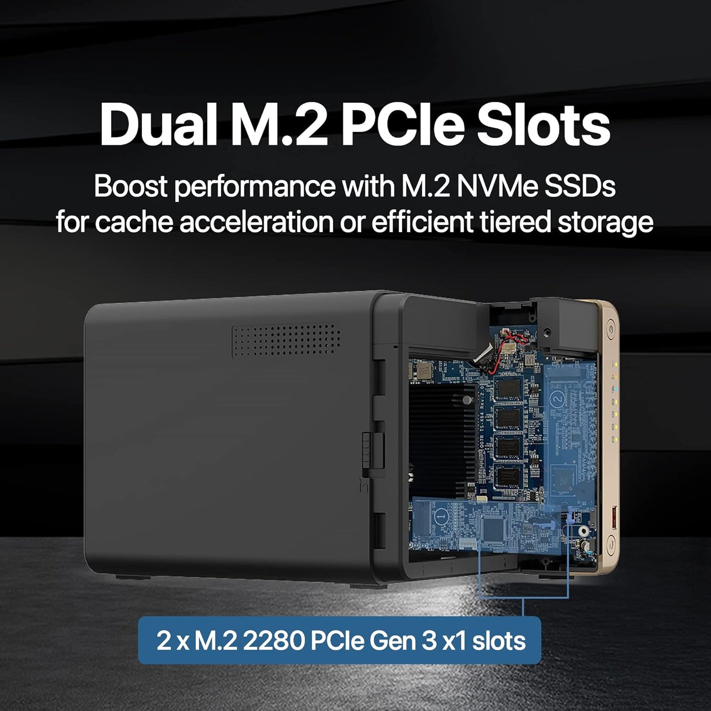 QNAP TS-262-4G-US 12TB NAS Preconfigured RAID 5 Seagate IronWolf Bundle