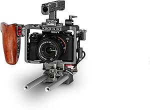 Tilta ES-T17-A-V2 Sony a7/a9 Camera Cage Wooden Handle — main product image