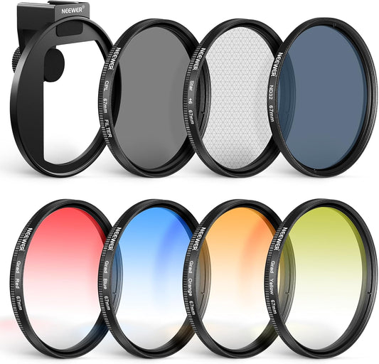 Neewer FL-P4 67mm Phone ND Filter Kit