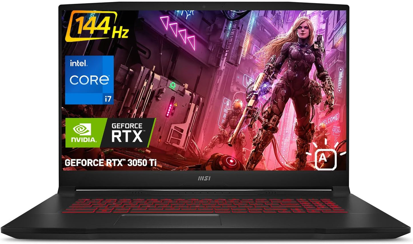MSI Katana GF76 11UD i7 RTX 3050 Ti 144Hz Gaming Laptop