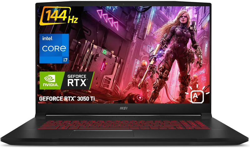 MSI Katana GF76 11UD i7 RTX 3050 Ti 144Hz Gaming Laptop — main product image