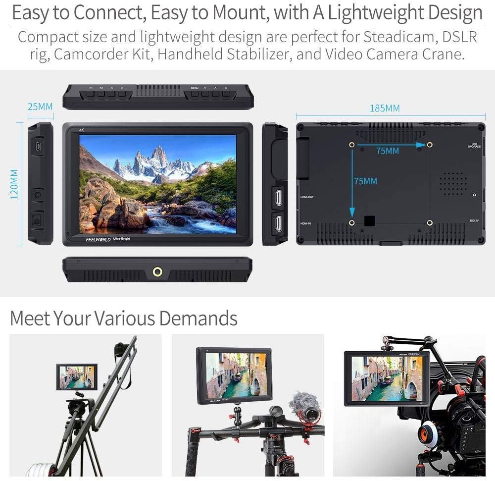FEELWORLD FW279 7" 2200nit Ultra Bright Field Monitor