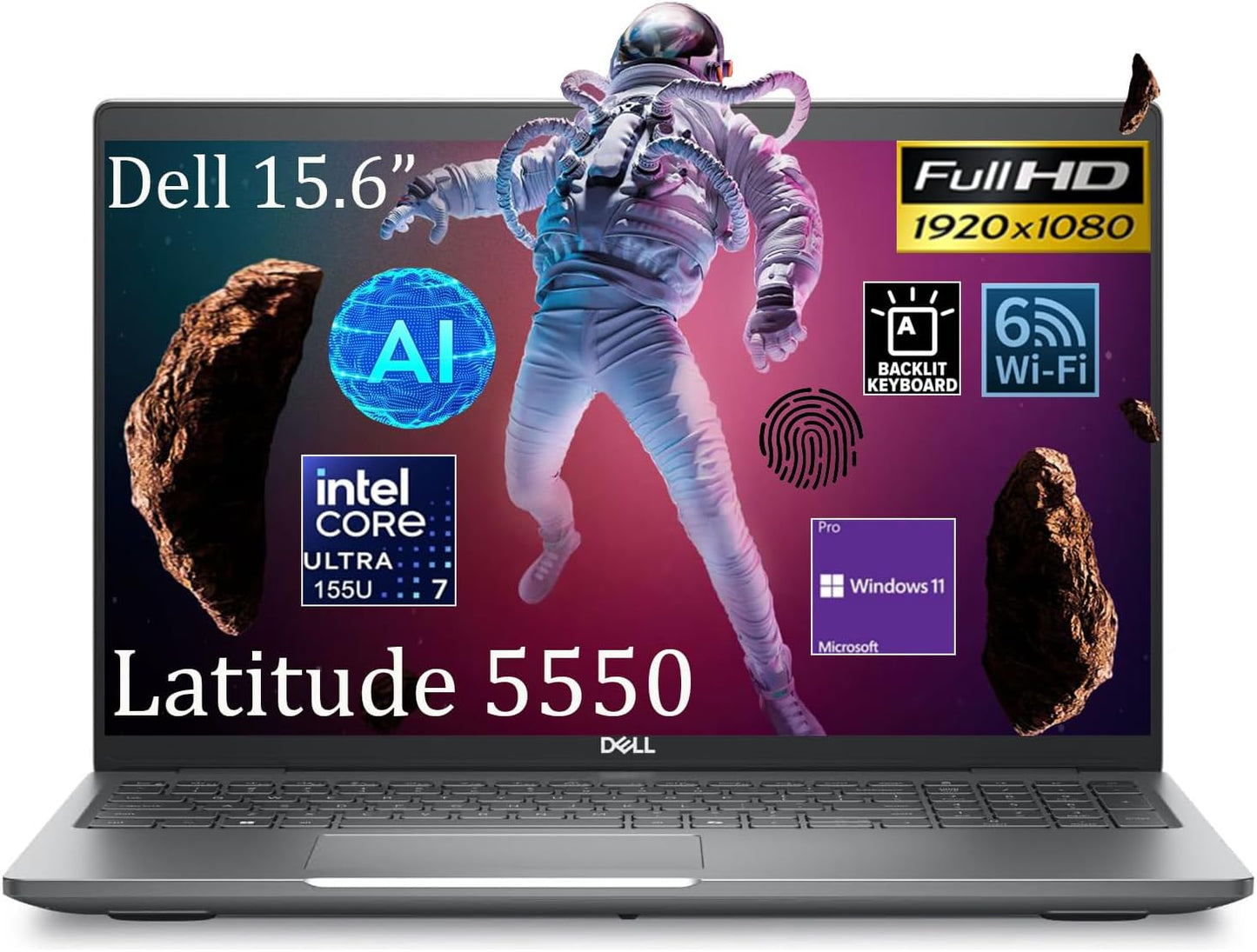 Dell Ultra 7 Latitude 5550 15.6" Business Laptop