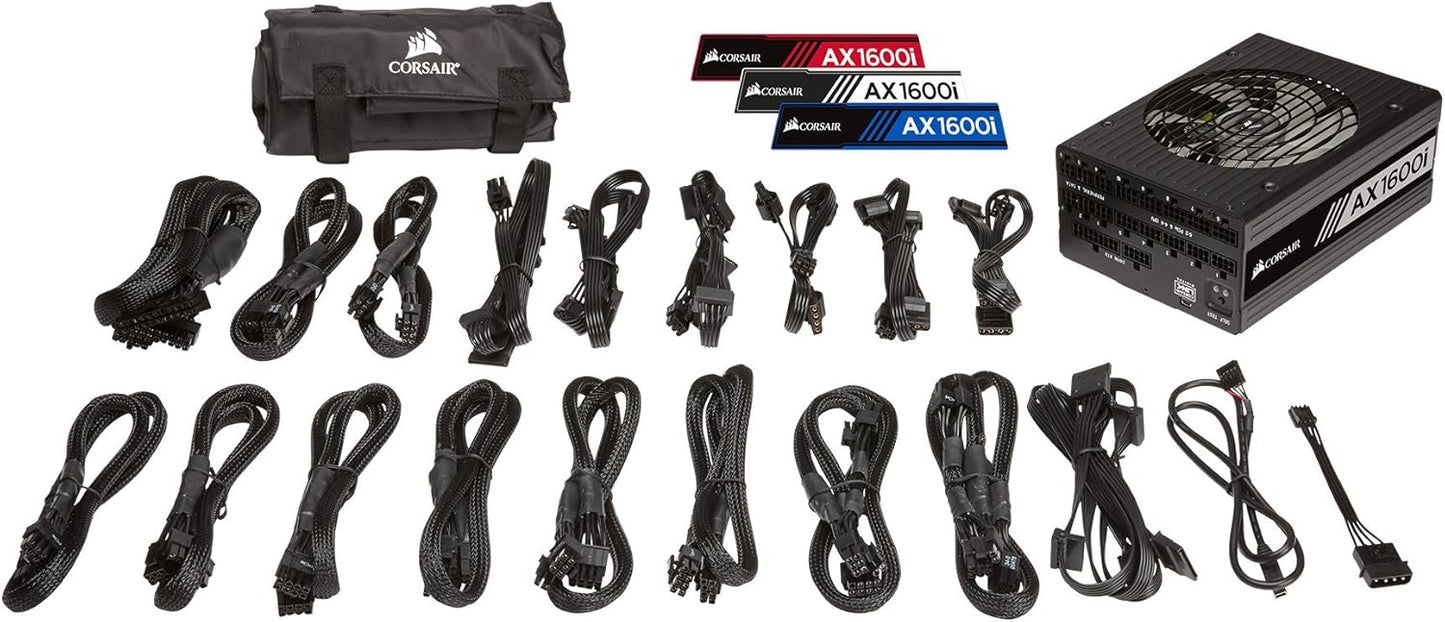 Corsair CP-9020087-NA AX1600i 1600W 80+ Titanium PSU