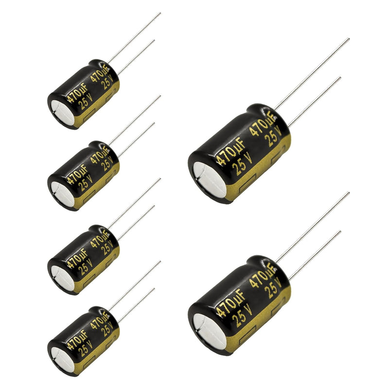 Panasonic FM Series 25V 470uf Low Impedance Capacitors — main product image