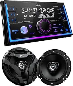 JVC KW-X840BTS+CS-DF620 Bluetooth Receiver & 6.5" Speaker Set
