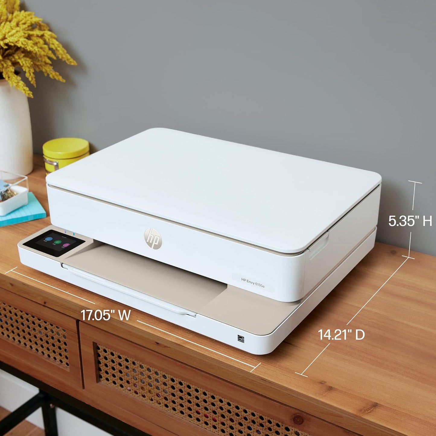 HP 714L5A Envy 6155e Wireless All-in-One Color Inkjet Printer