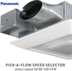 Panasonic FV-0510VSL1: WhisperValue DC Ventilation Fan with LED