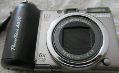 Canon 2089B001 PowerShot A650IS 12.1MP Digital Camera
