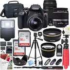 Canon E15CNEOSRT6LENSX Rebel T6 DSLR Camera Double Lens Bundle